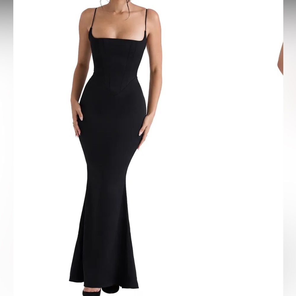 Olivette Corset Maxi Dress